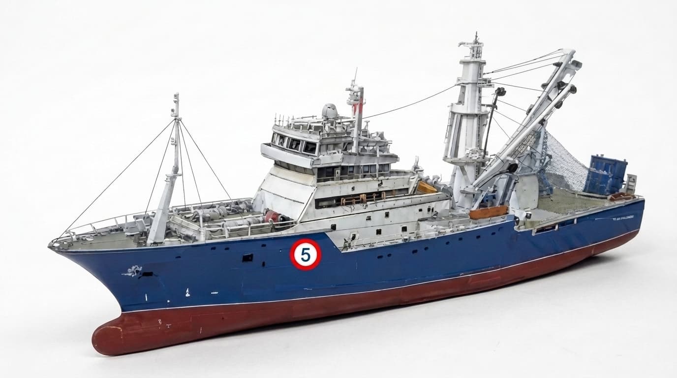 Ship diagram highlighting the Superstructure zone